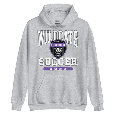 Louisburg High School Soccer Unisex Hoodie