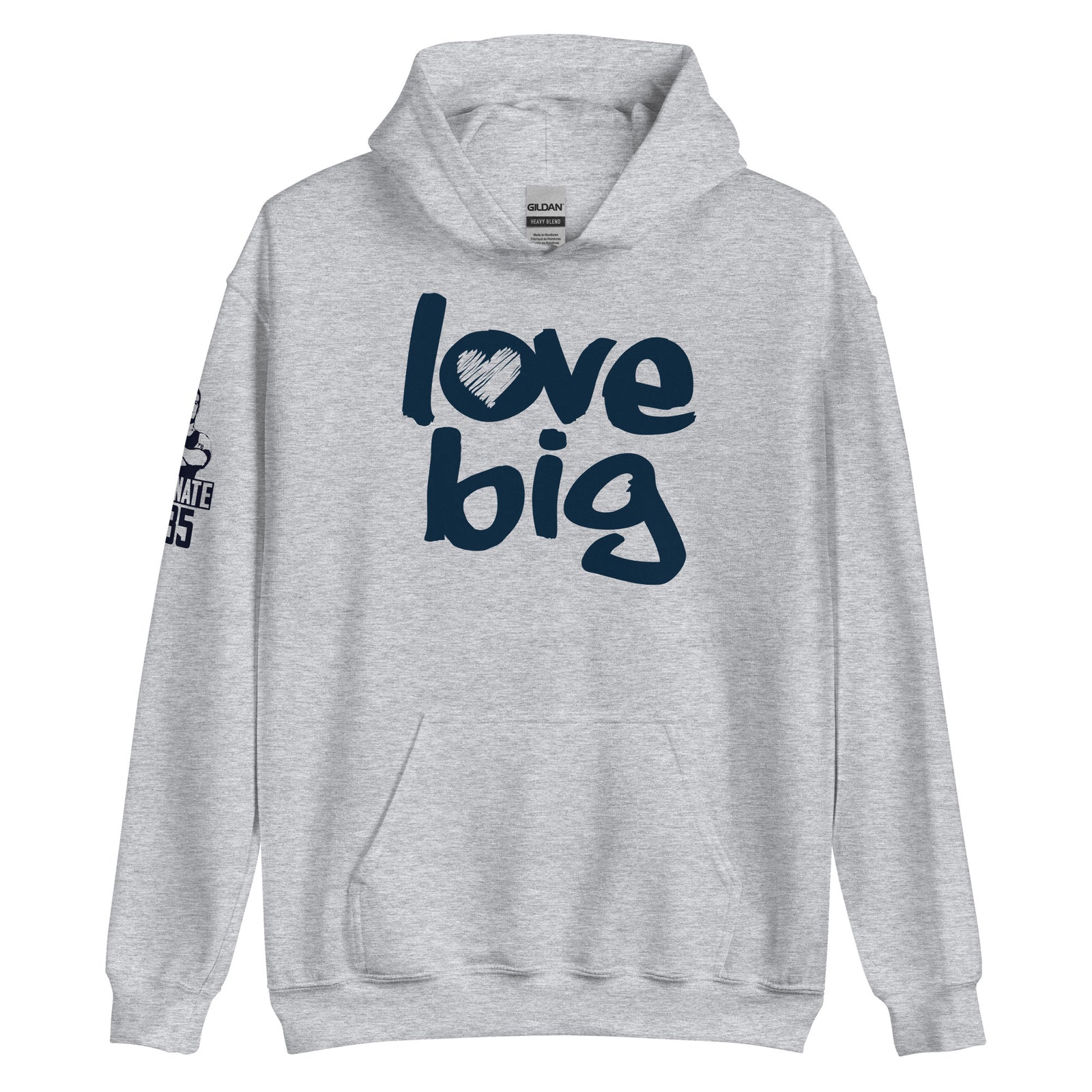 Love Big Like Nate Unisex Heavy Blend Hoodie