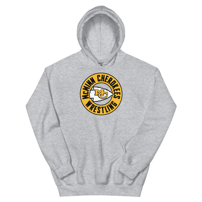 McMinn Cherokees Wrestling Unisex Heavy Blend Hoodie