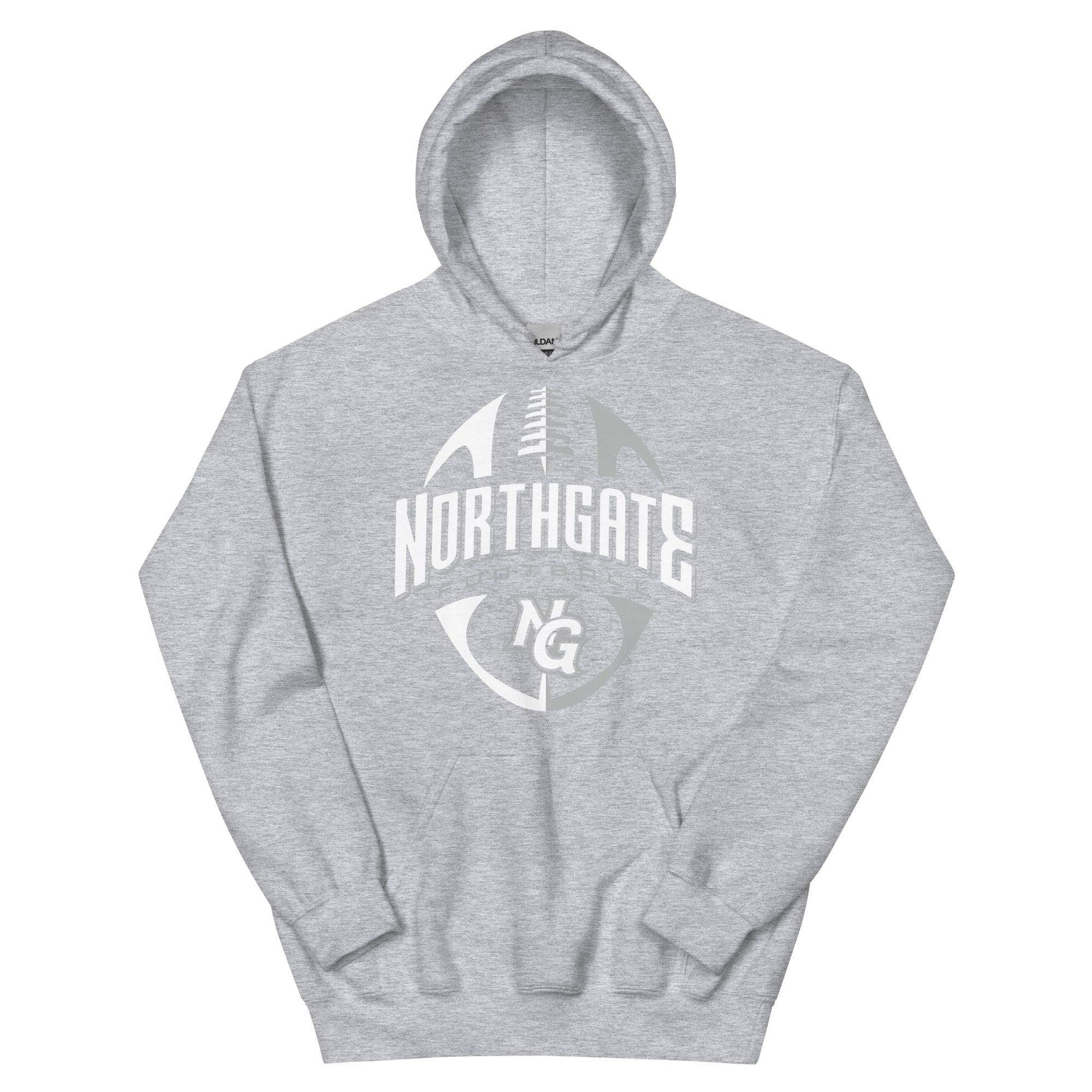 Northgate Middle School - Football Unisex Heavy Blend Hoodie
