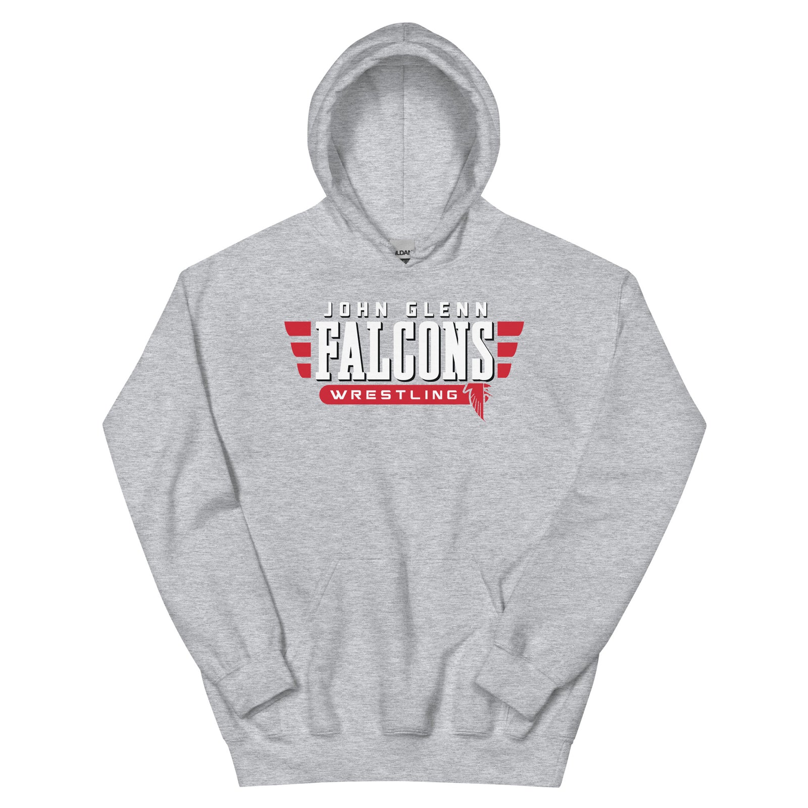 John Glenn Wrestling Unisex Heavy Blend Hoodie