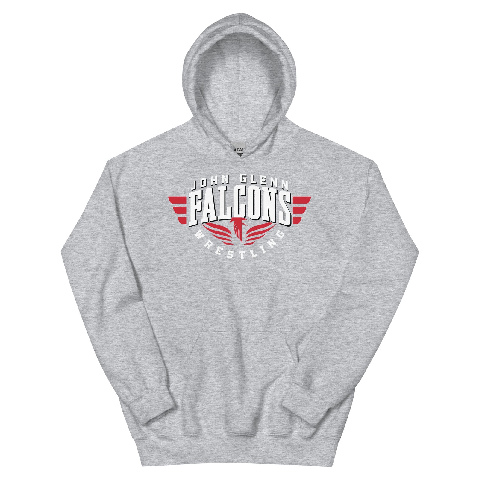 John Glenn Wrestling Unisex Heavy Blend Hoodie