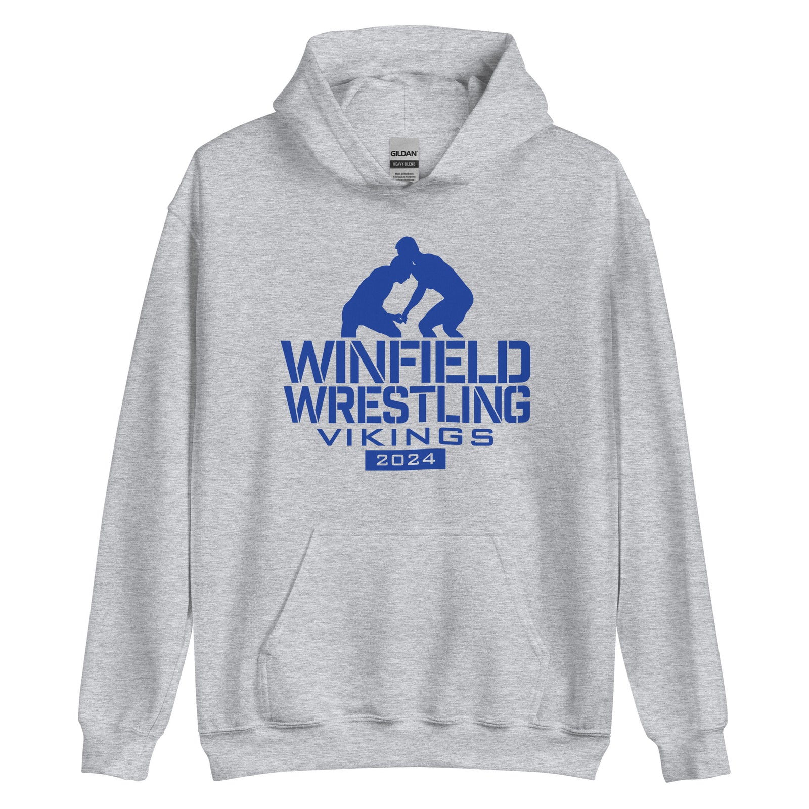 Winfield Wrestling Vikings 2024 Unisex Hoodie
