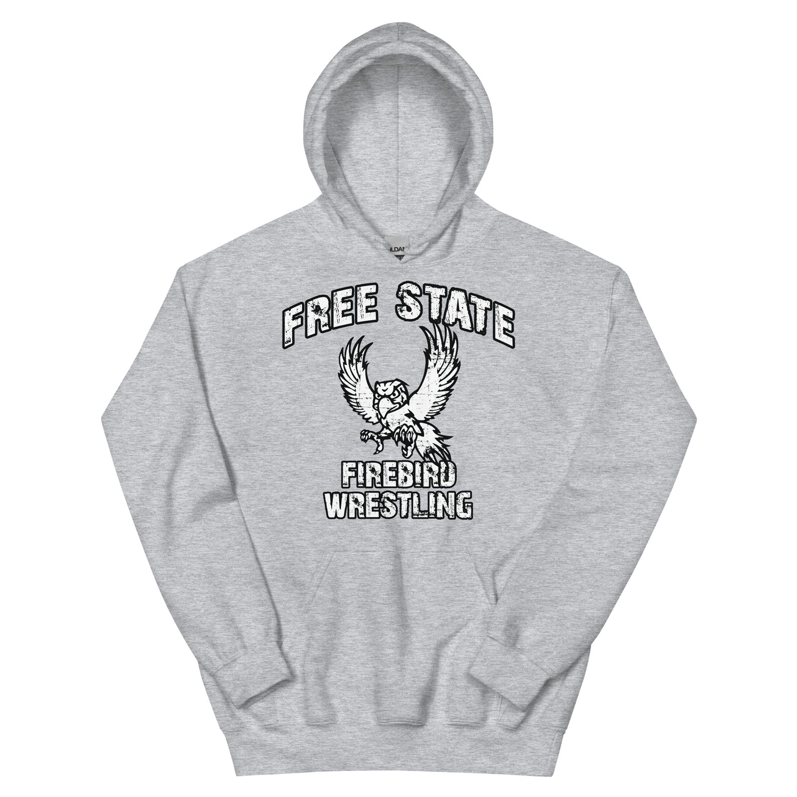 Lawrence Free State Wrestling Unisex Heavy Blend Hoodie