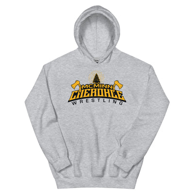 McMinn Cherokees Wrestling Unisex Heavy Blend Hoodie