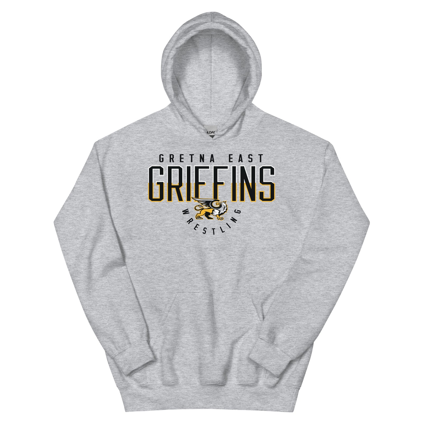 Gretna East  Griffins Wrestling Unisex Heavy Blend Hoodie
