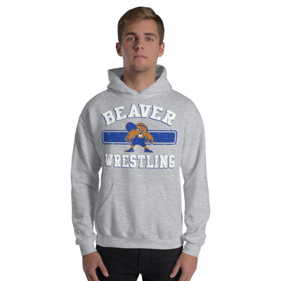 Pratt Community College Beaver Wrestling Classic Unisex Heavy Blend Hoodie