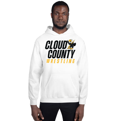 Cloud County CC Wrestling Unisex Heavy Blend Hoodie