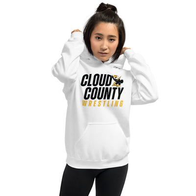 Cloud County CC Wrestling Unisex Heavy Blend Hoodie