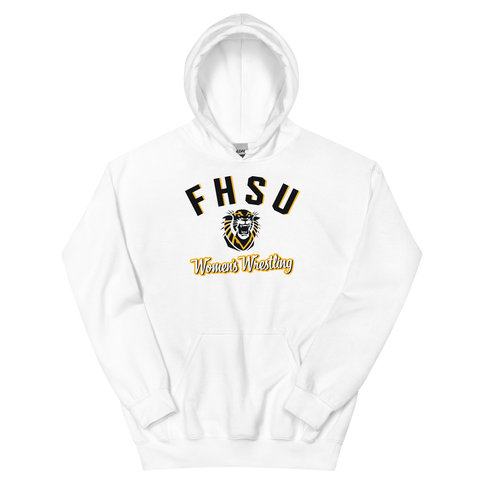 Fort Hays Women's Wrestling Unisex Heavy Blend Hoodie