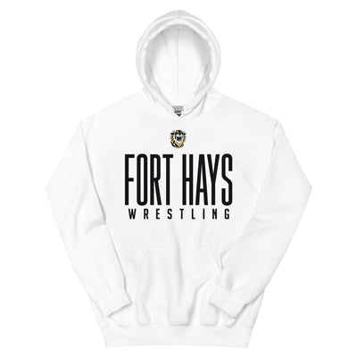 Fort Hays State University Wrestling Unisex Heavy Blend Hoodie