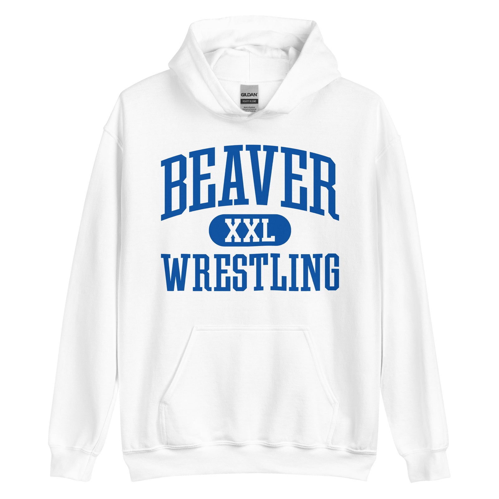 Pratt Community College Beaver XXL Wrestling Unisex Hoodie
