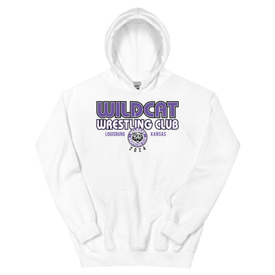 Wildcat Wrestling Club (Louisburg) - With Back Design - Unisex Heavy Blend Hoodie