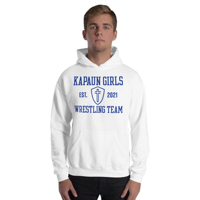 Kapaun Girls Wrestling Unisex Hoodie FRONT BACK