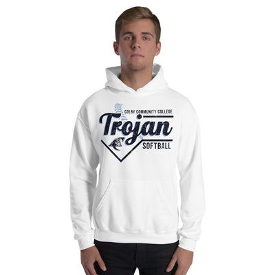 Colby Community College Softball Unisex Heavy Blend Hoodie