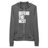 William Jewell Wrestling Defend The Nest Unisex Lightweight Zip Hoodie