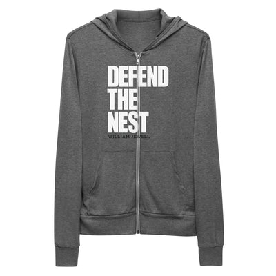 William Jewell Wrestling Defend The Nest Unisex Lightweight Zip Hoodie