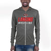 Lansing Wrestling  Unisex Lightweight Zip Hoodie