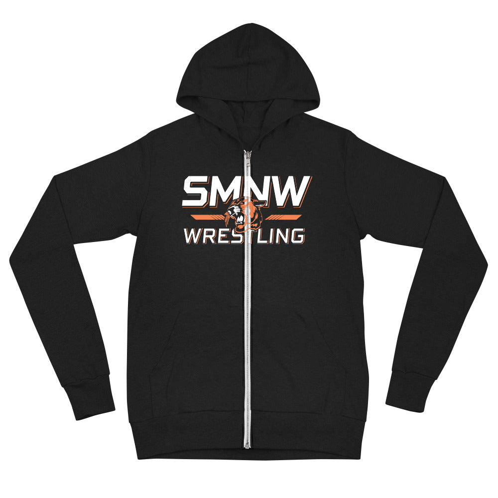 Shawnee Mission Northwest Wrestling Unisex Lightweight Zip Hoodie