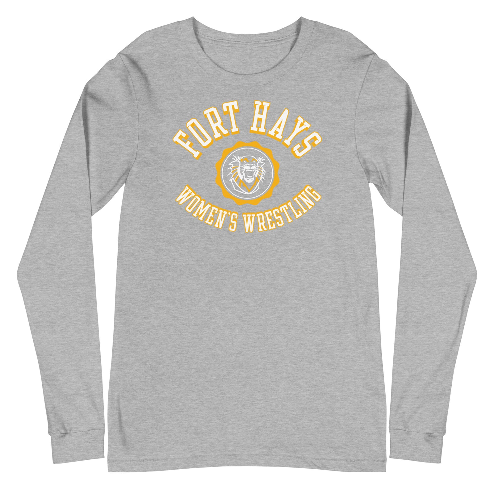 Fort Hays Women's Wrestling Unisex Long Sleeve Tee