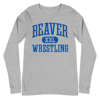 Pratt Community College Beaver XXL Wrestling Unisex Long Sleeve Tee