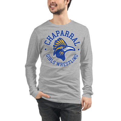 Chaparral High School Wrestling Unisex Long Sleeve Tee