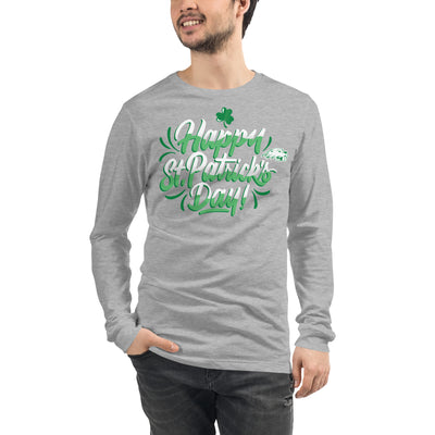 Pratt Community College Happy St. Patrick's Day Unisex Long Sleeve Tee