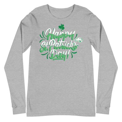 Pratt Community College Happy St. Patrick's Day Unisex Long Sleeve Tee