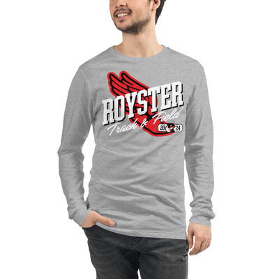 Royster Rockets Track & Field Unisex Long Sleeve Tee