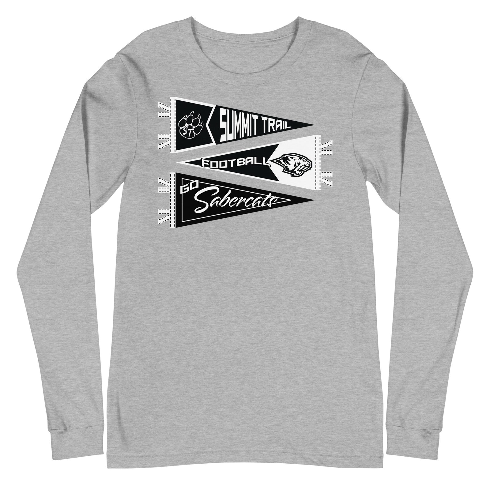 Summit Trail Middle School Football Unisex Long Sleeve Tee