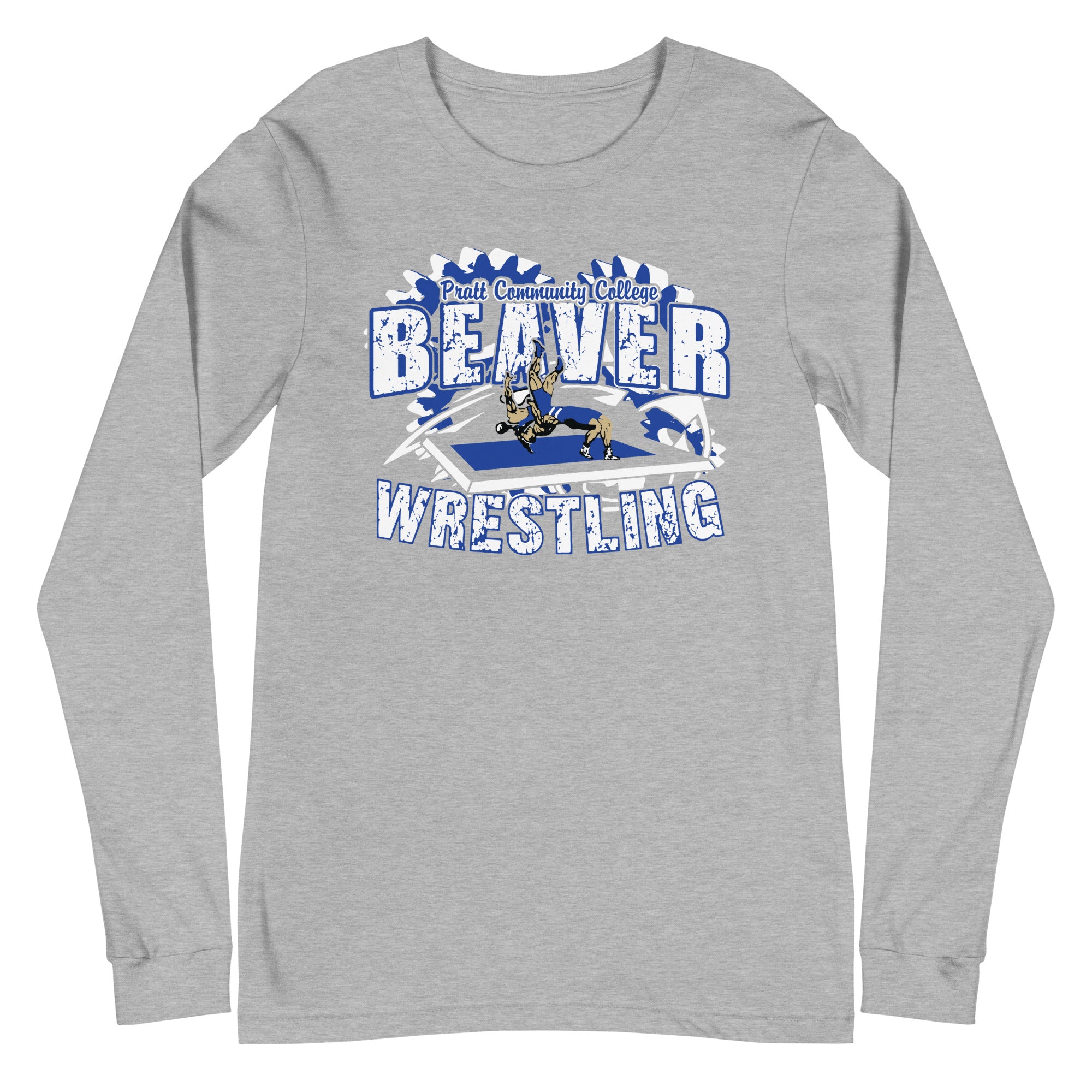 Pratt Community College Wrestling Gears Unisex Long Sleeve Tee