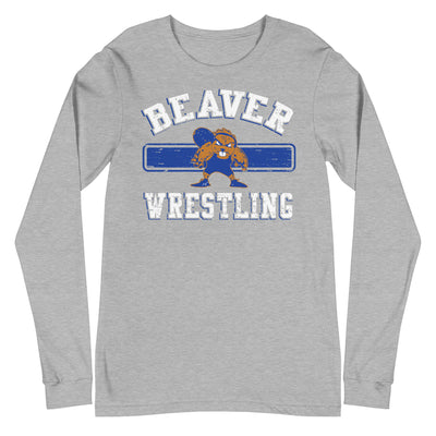 Pratt Community College Beaver Wrestling Classic Unisex Long Sleeve Tee