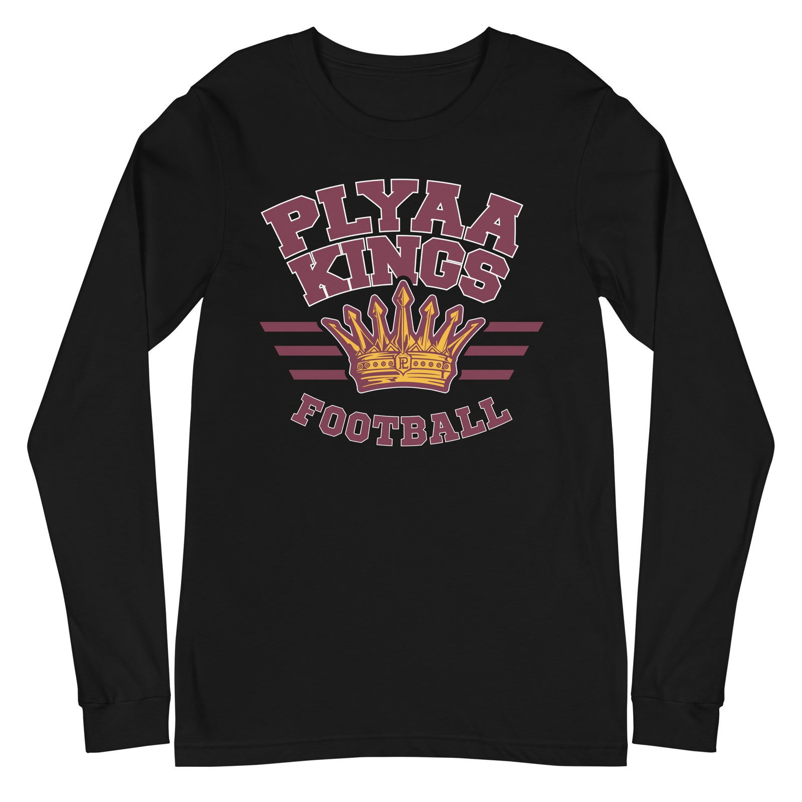 PLYAA Kings Football Unisex Long Sleeve Tee