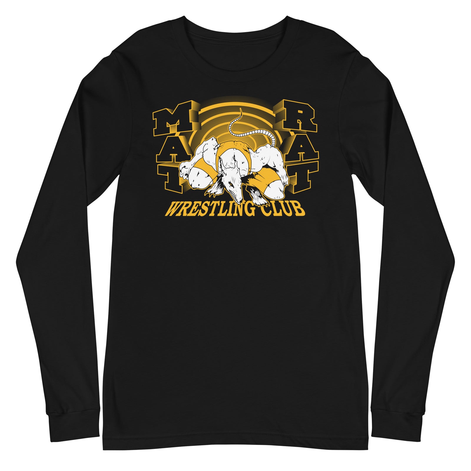Mat Rat Wrestling Unisex Long Sleeve Tee