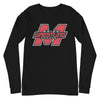 Maize Wrestling Red Long Sleeve Tee