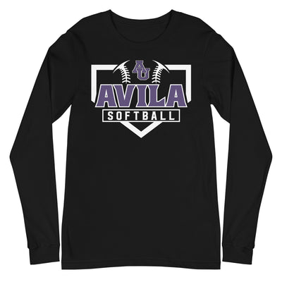 Avila Softball Unisex Long Sleeve Tee