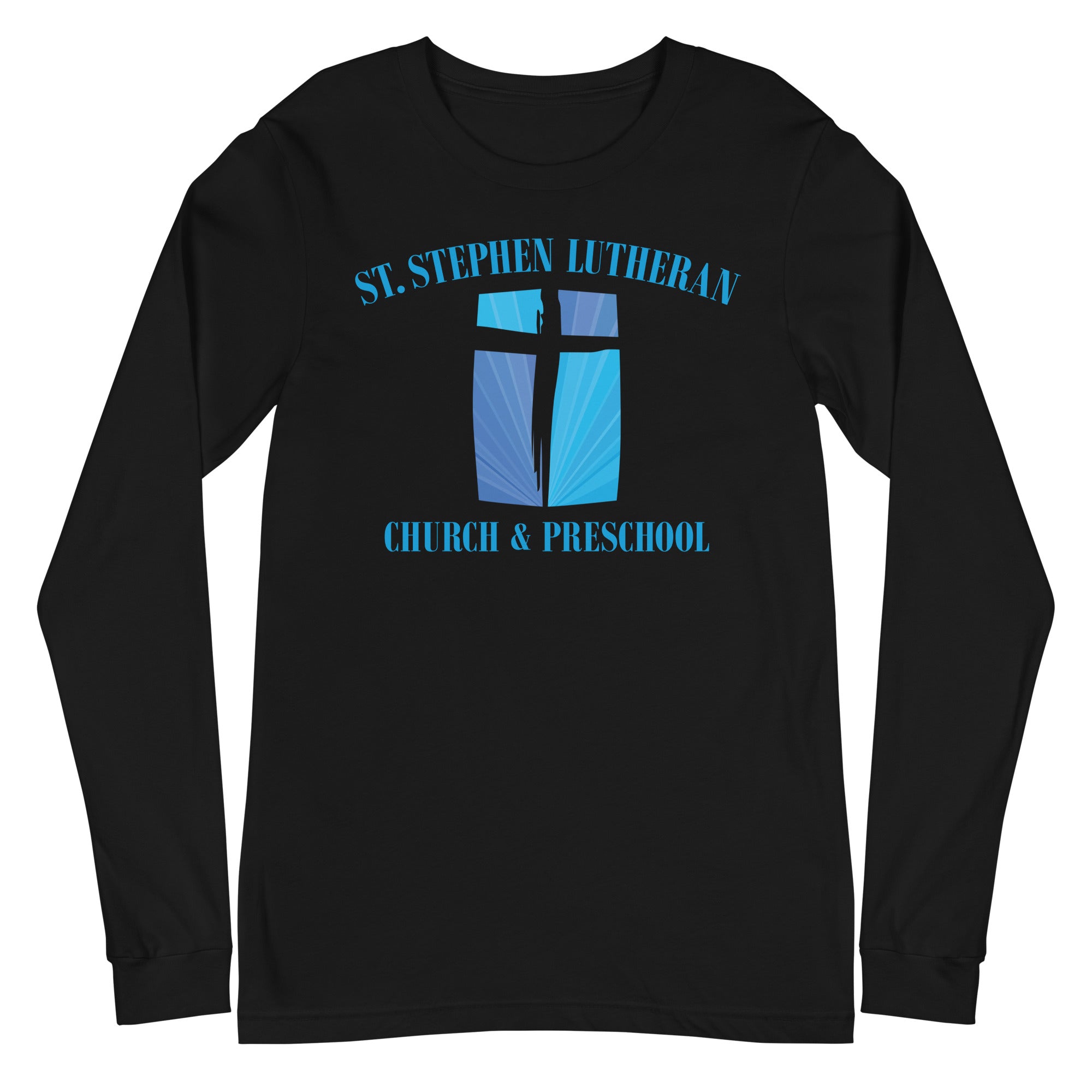 St. Stephen Lutheran Church Full Logo Unisex Long Sleeve Tee