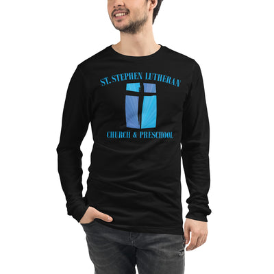 St. Stephen Lutheran Church Full Logo Unisex Long Sleeve Tee