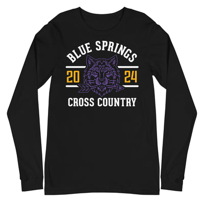 Blue Springs Cross Country Unisex Long Sleeve Tee