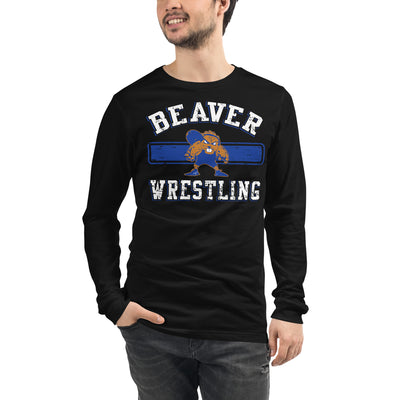 Pratt Community College Beaver Wrestling Classic Unisex Long Sleeve Tee