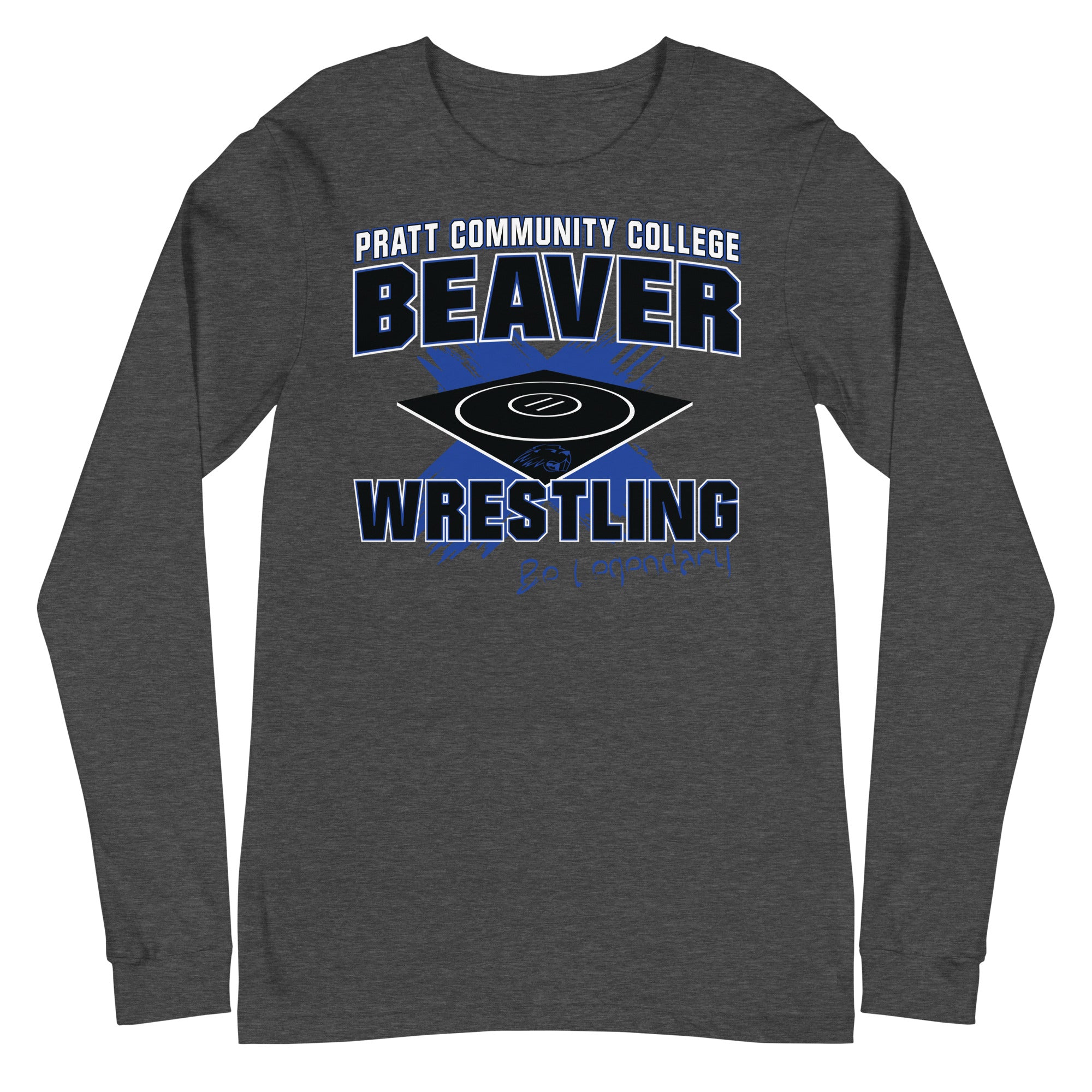 Pratt Community College Wrestling Be Legendary Unisex Long Sleeve Tee