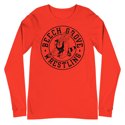 Beech Grove Wrestling Unisex Long Sleeve Tee