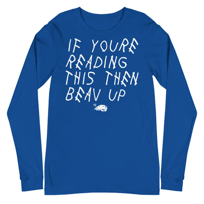 Pratt Community College Beav Up Unisex Long Sleeve Tee