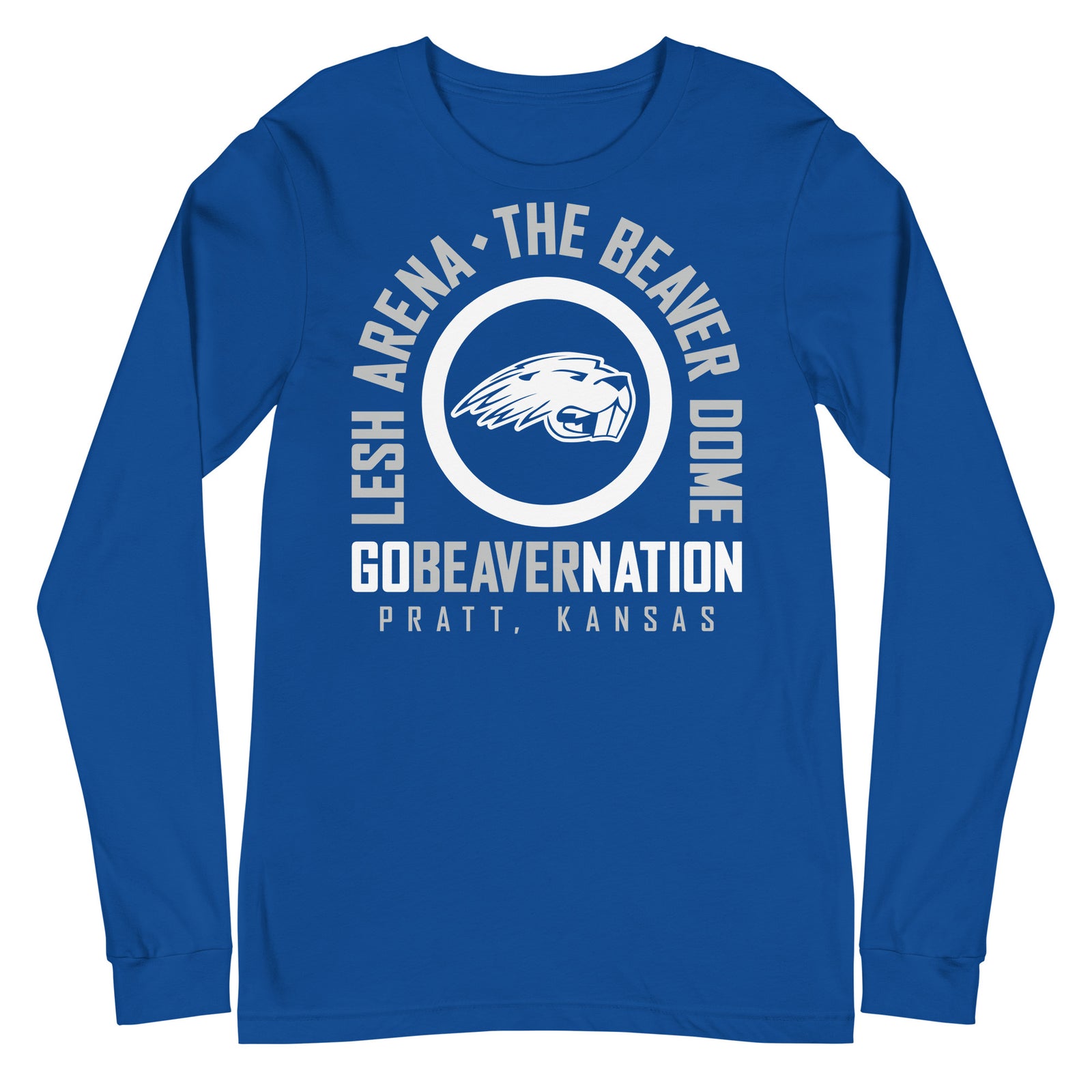 Pratt Community College Beaver Nation Unisex Long Sleeve Tee