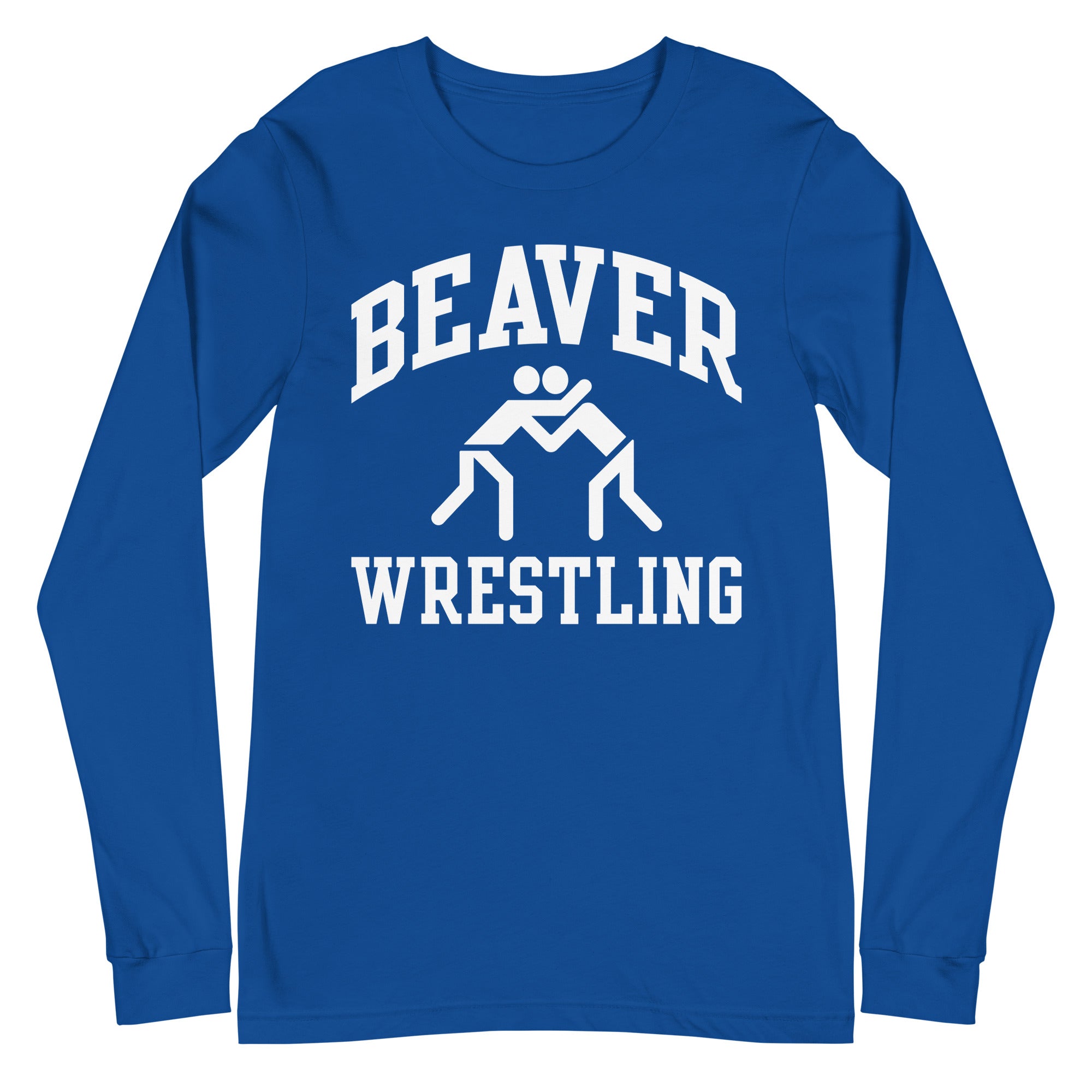 Pratt Community College Beaver Wrestling Unisex Long Sleeve Tee