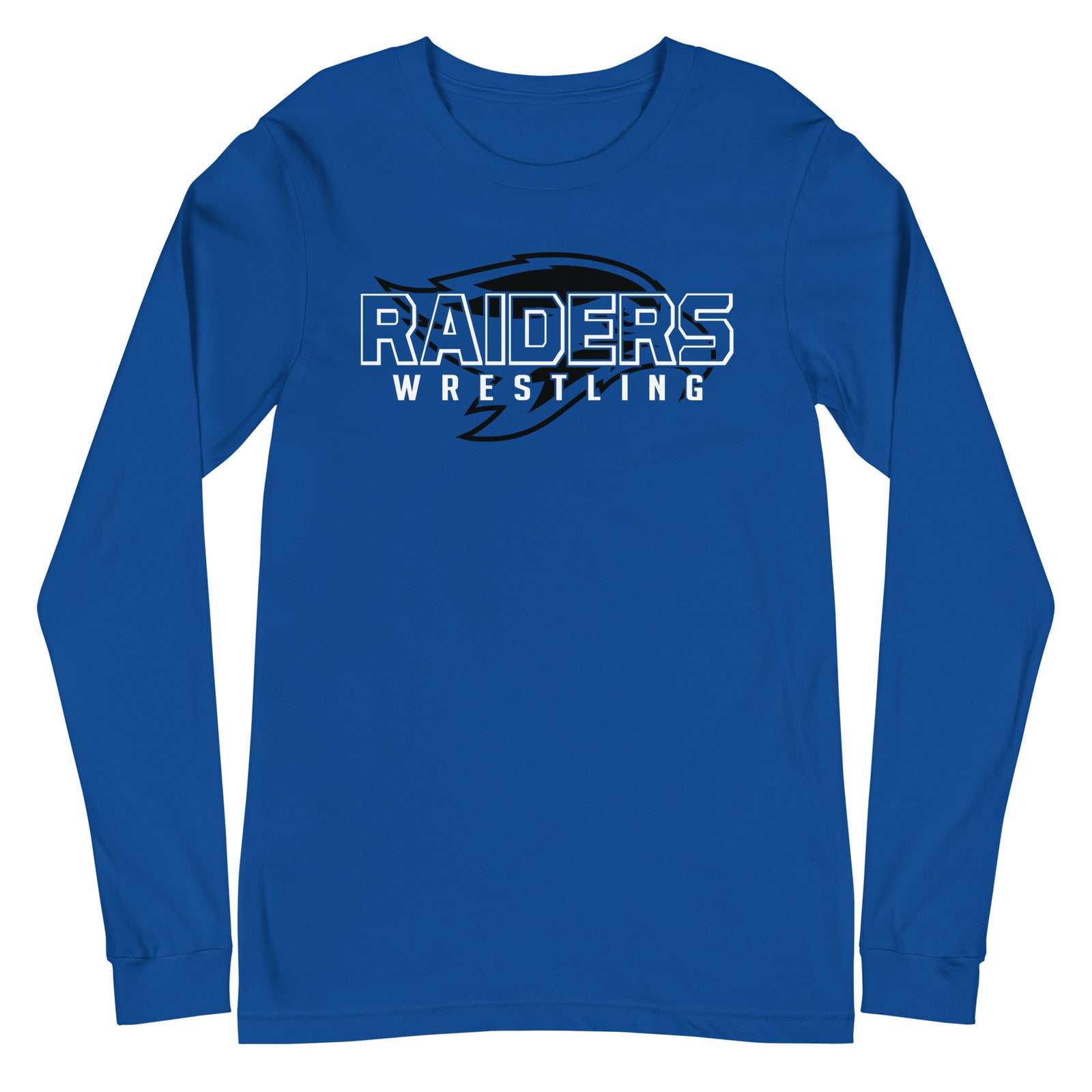 Leonardtown Wrestling  Royal  Unisex Long Sleeve Tee