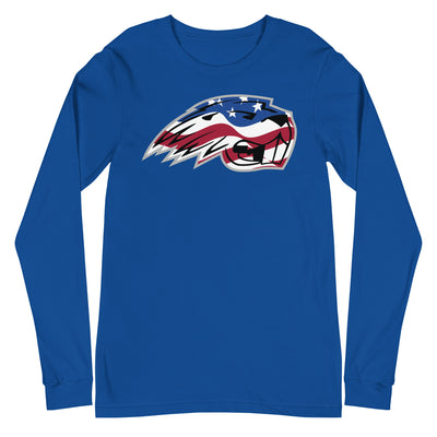 Pratt Community College USA Beaver Unisex Long Sleeve Tee