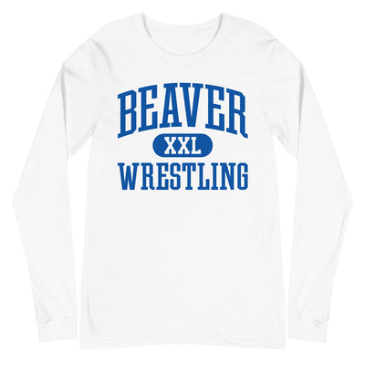 Pratt Community College Beaver XXL Wrestling Unisex Long Sleeve Tee