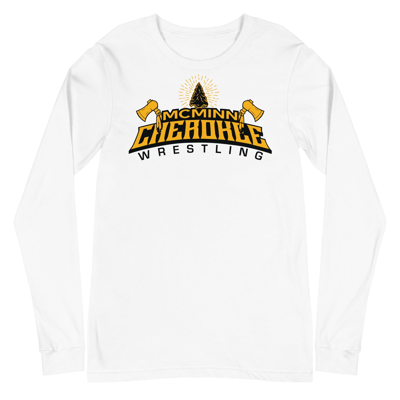 McMinn Cherokees Wrestling Unisex Long Sleeve Tee