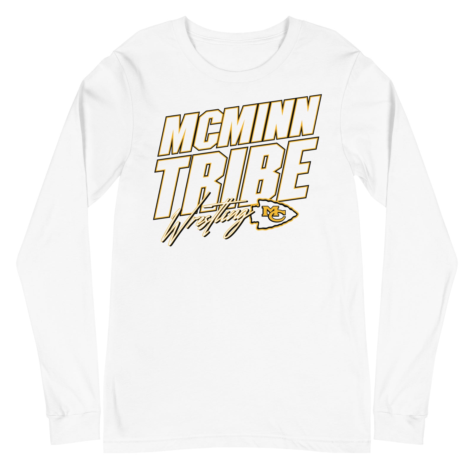 McMinn Middle School Wrestling Unisex Long Sleeve Tee